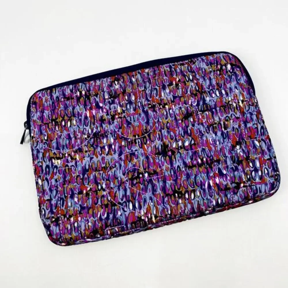 Marc by Maarc Jacobs Purple‎ Floral Laptop Sleeve